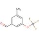 3-Methyl-5-(trifluoromethoxy)benzaldehyde - chemical structure image