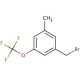 3-Methyl-5-(trifluoromethoxy)benzyl bromide - chemical structure image