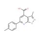 3-methyl-6-(4-methylphenyl)isoxazolo[5,4-b]pyridine-4-carboxylic acid - chemical structure image