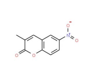 3-Methyl-6-nitrocoumarin (CAS 103030-08-6) - chemical structure image