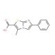 3-Methyl-6-phenyl-imidazo[2,1-b]thiazole-2-carboxylic acid - chemical structure image