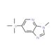 3-Methyl-6-(trimethylsilyl)-3H-imidazo[4,5-b]pyridine (CAS 1171920-66-3) - chemical structure image