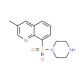3-methyl-8-(piperazin-1-ylsulfonyl)quinoline - chemical structure image