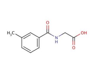 3-Methyl Hippuric Acid (CAS 27115-49-7) - chemical structure image