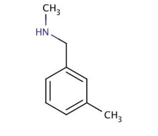 3-Methyl-N-methylbenzylamine (CAS 39180-84-2) - chemical structure image