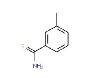 3-Methyl(thiobenzamide) (CAS 2362-63-2) - chemical structure image
