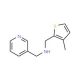 (3-Methyl-thiophen-2-ylmethyl)-pyridin-3-ylmethyl-amine - chemical structure image