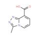3-Methyl[1,2,4]triazolo[4,3-a]pyridine-8-carboxylic acid - chemical structure image