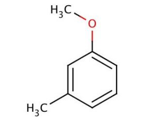 3-Methylanisole (CAS 100-84-5) - chemical structure image