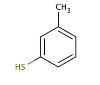 3-Methylbenzenethiol (CAS 108-40-7) - chemical structure image