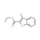 3-Methylbenzofuran-2-carboxylic acid ethyl ester (CAS 22367-82-4) - chemical structure image