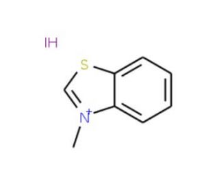 3-Methylbenzothiazolium iodide (CAS 2786-31-4) - chemical structure image
