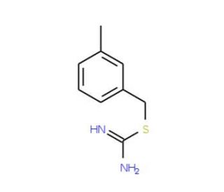 3-methylbenzyl imidothiocarbamate - chemical structure image