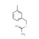 3-methylbenzyl imidothiocarbamate - chemical structure image