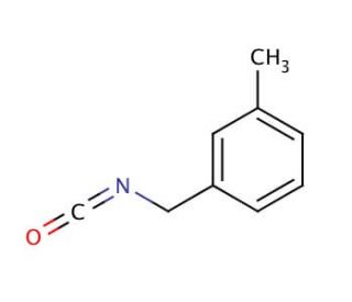 3-Methylbenzyl isocyanate (CAS 61924-25-2) - chemical structure image