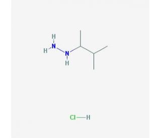 (3-methylbutan-2-yl)hydrazine hydrochloride - chemical structure image