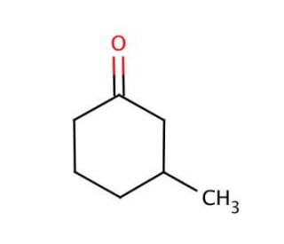 3-Methylcyclohexanone (CAS 591-24-2) - chemical structure image
