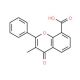 3-Methylflavone-8-carboxylic Acid (CAS 3468-01-7) - chemical structure image