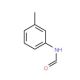 3-Methylformanilide (CAS 3085-53-8) - chemical structure image