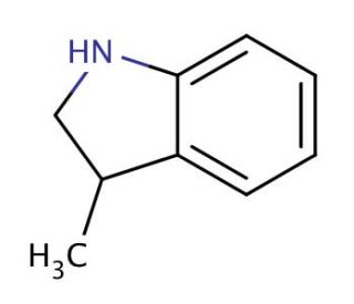 3-methylindoline (CAS 4375-15-9) - chemical structure image