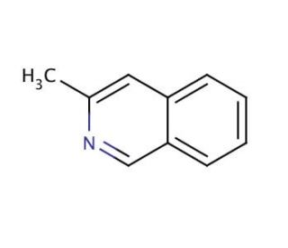 3-Methylisoquinoline (CAS 1125-80-0) - chemical structure image