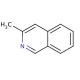 3-Methylisoquinoline (CAS 1125-80-0) - chemical structure image