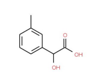 3-Methylmandelic acid (CAS 65148-70-1) - chemical structure image