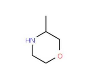 3-methylmorpholine (CAS 42185-06-8) - chemical structure image