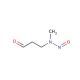 3-(Methylnitrosamino)propanal (CAS 85502-23-4) - chemical structure image
