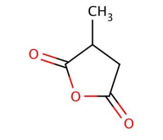3-methyloxolane-2,5-dione (CAS 4100-80-5) - chemical structure image