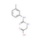 ({[(3-methylphenyl)amino]carbonyl}amino)acetic acid - chemical structure image