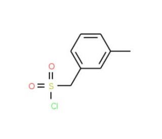 (3-methylphenyl)methanesulfonyl chloride (CAS 53531-68-3) - chemical structure image