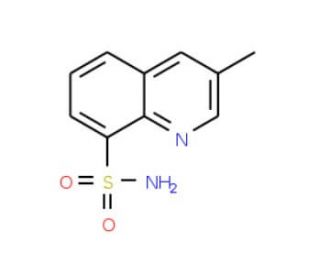 3-methylquinoline-8-sulfonamide (CAS 953900-55-5) - chemical structure image
