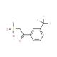 3-(Methylsulphonylacetyl)benzotrifluoride (CAS 128306-96-7) - chemical structure image