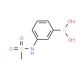 3-(Methylsulphonylamino)benzeneboronic acid (CAS 148355-75-3) - chemical structure image