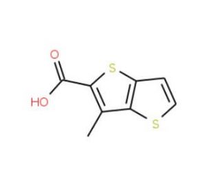 3-methylthieno[3,2-b]thiophene-2-carboxylic acid - chemical structure image