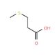 3-(Methylthio)propionic acid (CAS 646-01-5) - chemical structure image