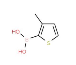 3-Methylthiophene-2-boronic acid (CAS 177735-09-0) - chemical structure image