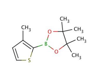 3-Methylthiophene-2-boronic acid pinacol ester (CAS 885692-91-1) - chemical structure image