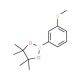 3-Methylthiophenylboronic acid, pinacol ester (CAS 710348-63-3) - chemical structure image