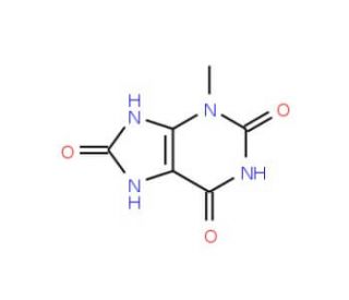 3-Methyluric Acid-[13C4,15N3] (CAS 605-99-2 (unlabeled)) - chemical structure image