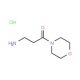 3-morpholin-4-yl-3-oxopropan-1-amine hydrochloride (CAS 173336-90-8) - chemical structure image