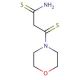 3-morpholin-4-yl-3-thioxopropanethioamide - chemical structure image