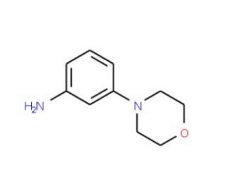 3-Morpholin-4-ylaniline (CAS 159724-40-0) - chemical structure image