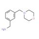 3-Morpholin-4-ylmethyl-benzylamine (CAS 91271-83-9) - chemical structure image