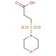 3-(morpholin-4-ylsulfonyl)propanoic acid - chemical structure image