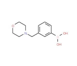 3-(Morpholinomethyl)phenylboronic acid (CAS 397843-58-2) - chemical structure image