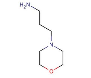 3-Morpholinopropylamine (CAS 123-00-2) - chemical structure image
