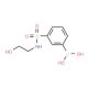 3-[N-(2-Hydroxyethyl)sulphamoyl]benzeneboronic acid (CAS 913835-57-1) - chemical structure image