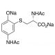 3-(N-Acetyl-L-cystein-S-yl) Acetaminophen Disodium Salt (CAS 52372-86-8) - chemical structure image